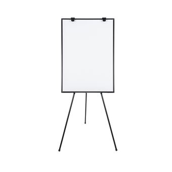 Cavalete Tripé com Quadro Magnético Bi-Office Maya Light | 70 x 100 cm | Superficie de Limpeza a Seco em Aço Lacado | Moldura em Alumínio | Preto - 1