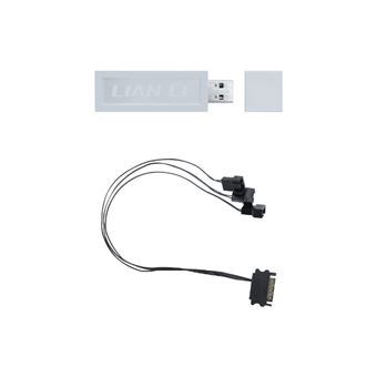 Controlador Rgb Endereçável Lian Li RF-T-W | Branco - 1