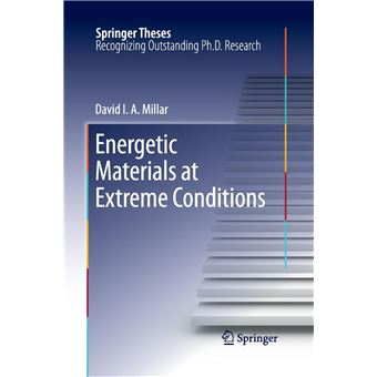 Energetic Materials At Extreme Conditions - 1