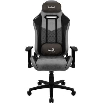 Cadeira Gaming Aerocool DUKE AeroSuede | Cinzento - 1