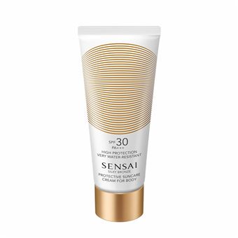 Loção para Depois Do Sol Sensai SILKY BRONZE Silky Bronze Protective Suncare Cream For Body - 1