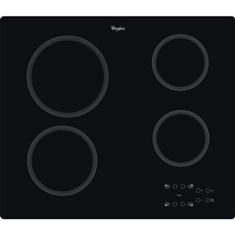 Placa de Indução Whirlpool AKT 801/NE | Elétrica | 58 cm | 4 Zonas | Preto - 1