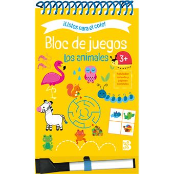 Listos Para El Cole Bloc De Juegos Los Animales +3 - 1