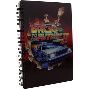 Caderno SD toys Regress ao FuturoII Efeito 3D Lenticular - 1