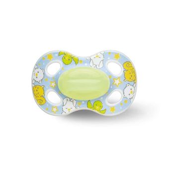 Chupeta bibi Nuggi Glow in the Dark 0 - 6 Mt.