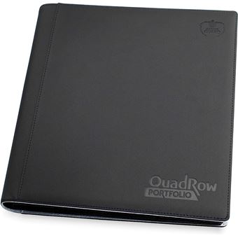 Ultimate Guard Portfolio 480 24-Pocket Xenoskin Quadrow Blac (En) - 1
