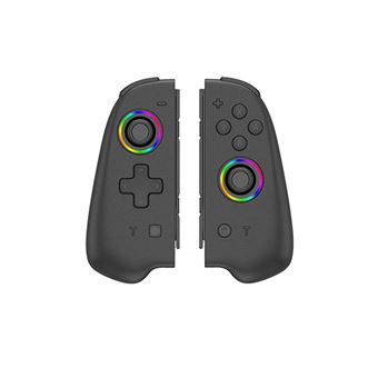 Comandos Joy-Con SZSMART YS14 para NINTENDO Switch | Preto | Toques de tecla | Luz de fantasia de 7 cores - 1