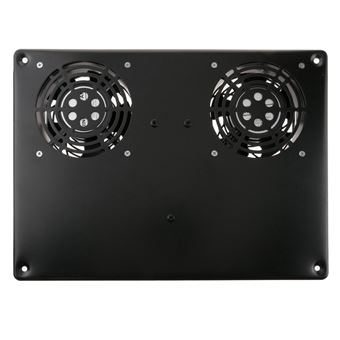 Tampa Superior com 4 Perfurações Rackmatic com 2 Ventiladores para Rack MobiRack HQ com Termostato - 1