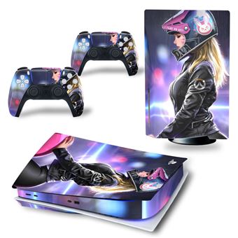 Autocolantes de Proteção HSMY para Consola Sony PS5 Edition Standard - Overwatch -TN-PS5Disk-4097 - 1