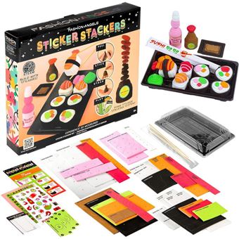 Crayola Stackers Sticker 3D Set sushi - 1