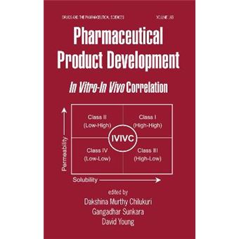 Pharmaceutical Product Development In Vitroin Vivo Correlation 165 Drugs And The Pharmaceutical Sciences - 1