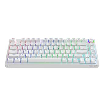 Teclado Gaming Wireless Savio Phenix PHENIX WHITE GAT RED | Idioma: EER internacional | Branco - 1