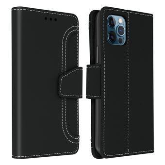 Capa Avizar para iPhone 12 Capa Avizar Carteira Integrada Função de Suporte - Preto - 1