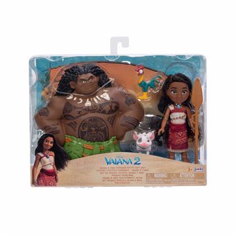Pack 2 Figuras Vaiana & Maui | Jakks Disney Vaiana 2 | 15cm - 1