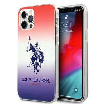 Capa Original TPU US Polo para Iphone 12 Pro Max Vermelho - Branco - Azul - 1