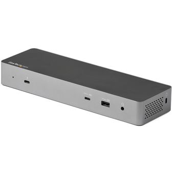 Base & Duplicador de Portas StarTech.com TB3CDK2DHUE | Cinzento - 1