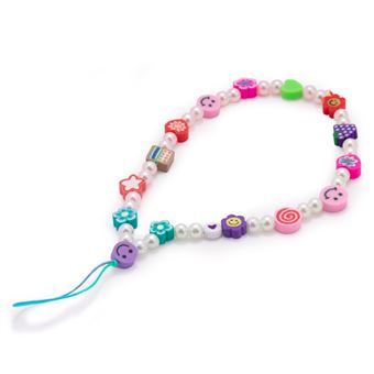 Pulseira Pendente Universal COOL para Smartphone | Mix de Pérolas - 1
