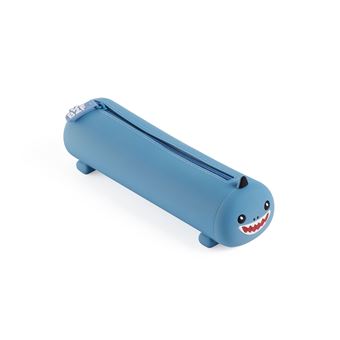 Estojo Escolar de Silicone Miquelrius Keep Calm Tubarão - 1