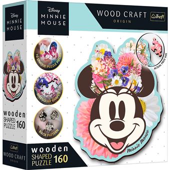 Puzzle de Encaixe Trefl Wood Craft Origin Disney 20193 | 160 Peças - 1
