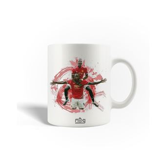 Caneca Maniacase Pogba Futebolista internacional do Manchester United - 1