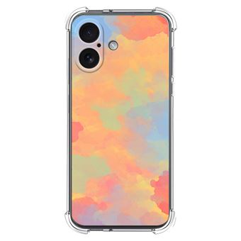 Capa Tumundosmartphone de Silicone à Prova de Choque para iPhone 17 (6.3) | Design em aquarela 08 desenhos - 1