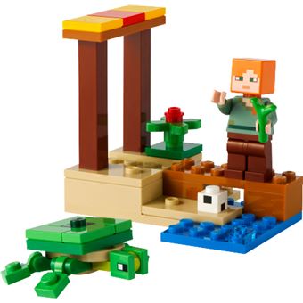 LEGO Minecraft The Turtle Beach 30432 | 46 Peças - 1