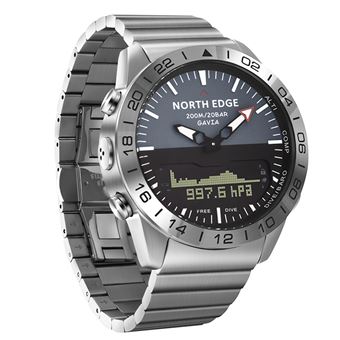 Smartwatch NORTH EDGE Gavia - Prata - 1