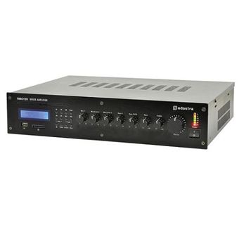 Amplificador de Linha 100V Adastra 5 Canais com Fonte de Som Integral