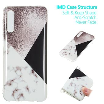 Capa Magunivers para Samsung Galaxy A50 e TPU Imd Padrão de Mármore Estilo D