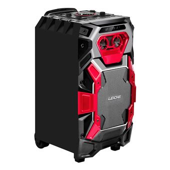 Coluna Portátil Estéreo LEICKE DJ ROXXX Pro | Preto - 1