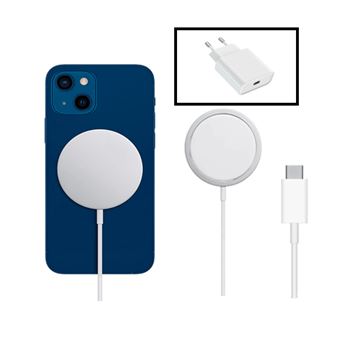 Kit Phonecare Carregador sem Fios Carga Rápida + Base de Carregador Type C FastCharge 20W para Apple iPhone 13 - Branco - 1