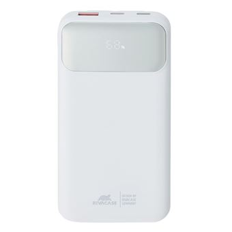 Power Bank Rivacase VA2211WH | 10000 mAh | Branco - 1