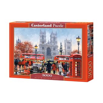 Puzzle Castorland Westminster Abbey, Travel, Sights, London, Uk, City, Country Westminster Abbey 3000 Peças - 1
