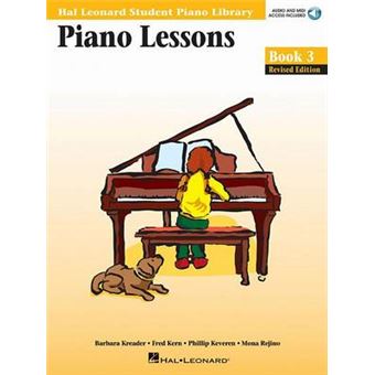 Piano Lessons, Book 3 Hal Leonard Student Piano Library Songbooks - 1