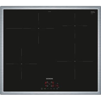 Placa de Indução Siemens iQ300 EH645BFB6E | Elétrica | 58.3 cm | 4 Zonas | Aço inoxidável - 1