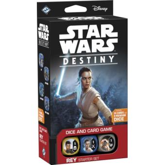 Jogo de Cartas Fantasy Flight Games Star Wars Destiny - Rey Starter Pack - 1