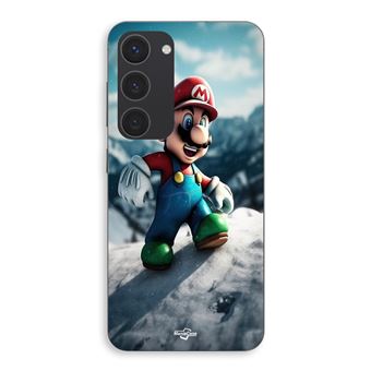 Capa Maniacase para Samsung Galaxy S23 Plus | Super Mario Bros Mario - 1