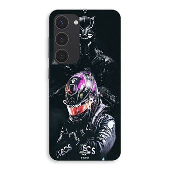 Capa Maniacase para Samsung Galaxy S23 Plus | Lewis Hamilton Black Panther - 1