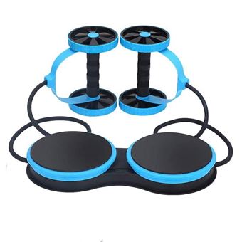 Roda Emagrecimento com Bandas Elásticas Klack - Azul - 1