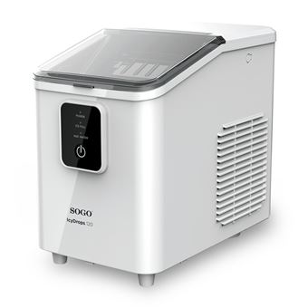 Máquina de Fazer Cubos de Gelo Portátil Sogo MHE-SS-12045 | Branco - 1
