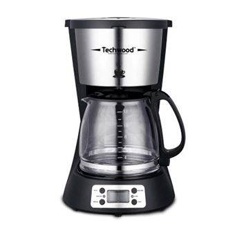 Cafeteira Techwood TCA-1296 | Aço inoxidável - 1