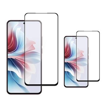 Kit 2 Vidro Gorilasglass GIFT4ME para Oppo Reno14 FS 5G | Transparente/Preto - 1
