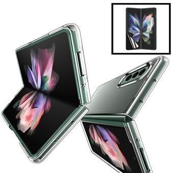 Kit Capa Traseira Super Proteção Transparente + Película Protectora de Hydrogel Frente Total G4M para Samsung Galaxy Z Fold3 5G - 1