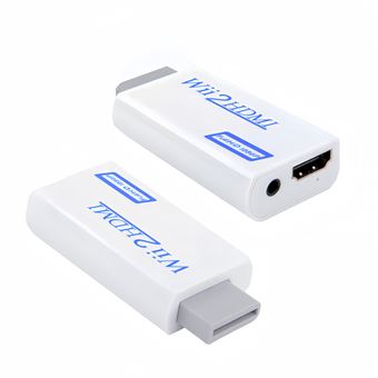 Adaptador Conversor de vídeo Wii to HDMI V-REEL para Nintendo Wii / Wii 2 - Branco - 1