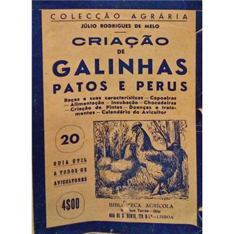 Criação de galinhas, patos e perus. - 1