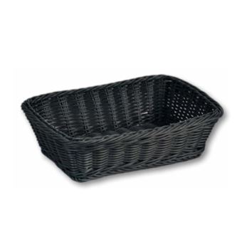 Cesto para pão kesper 19808 plástico preto rectângulo - 1