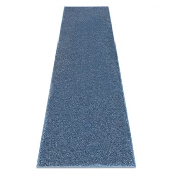 Passadeira RugsX Santa Fe Azul 74 Avião | Cor Sólida | 70X370 cm - 1