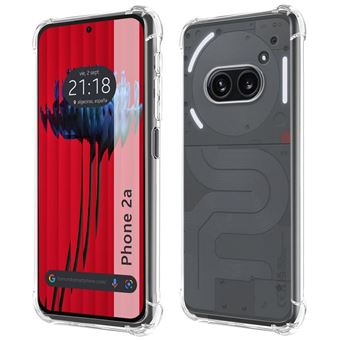Capa de silicone anti-choque TUMUNDOSMARTPHONE para Nothing Phone 2a 5G transparente - 1