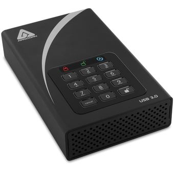 Disco Externo Apricorn Aegis Padlock DT | 12 TB - 1