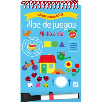 Listos Para El Cole Bloc De Juegos Mi Dia A Dia +3 - 1